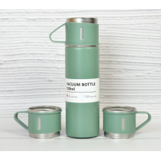 Термос 500 мл. з трьома чашками