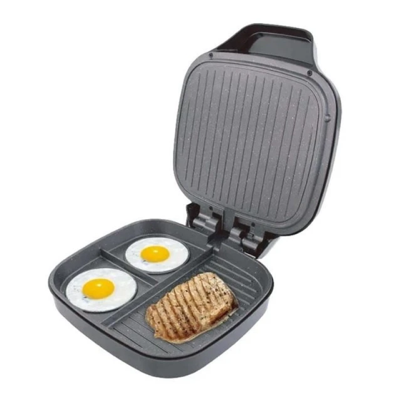 Гриль для стейков Lexical LSM-2555. Гранітне покриття.