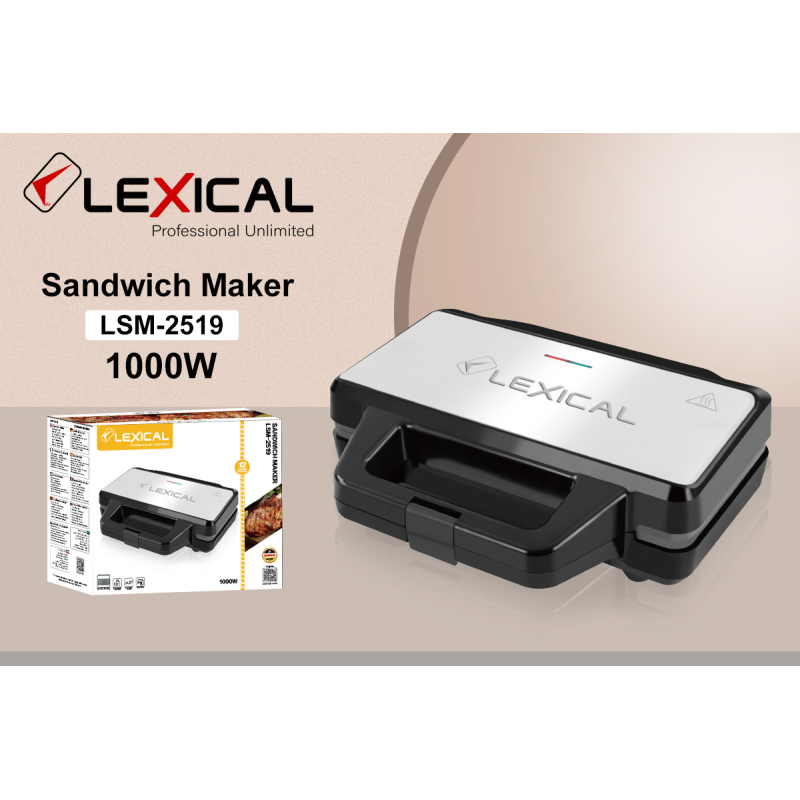 Гриль для сендвичей Lexical LSM-2519