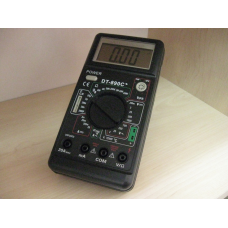 Мультиметр цифровий DT-890С+ з вимірюванням температури та ємності