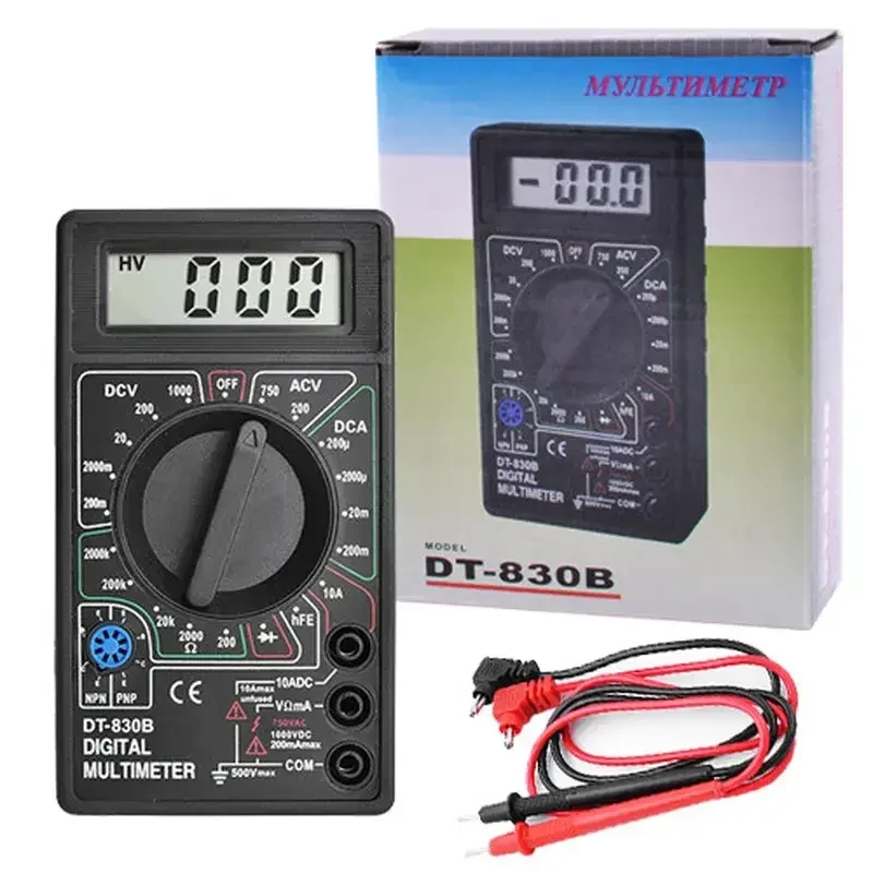 Тестер, мультиметр DT-830B цифровий