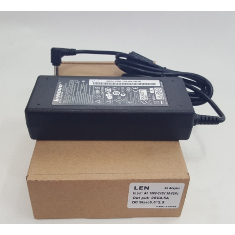 Блок живлення для ноутбука LENOVO 20 V 4,5 A 5,5*2,5