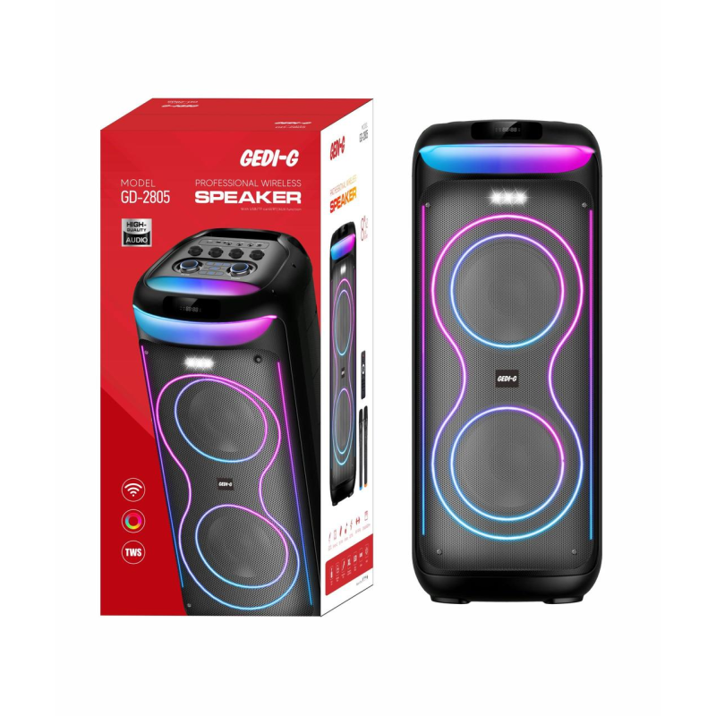 GeDi-G 2805 2*8“ два мікрофони 60 Вт