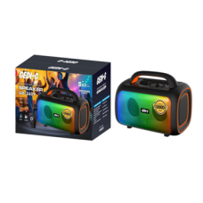 Акумуляторна блютуз-колонка 2 мікрофони 2*5“ GD-2609