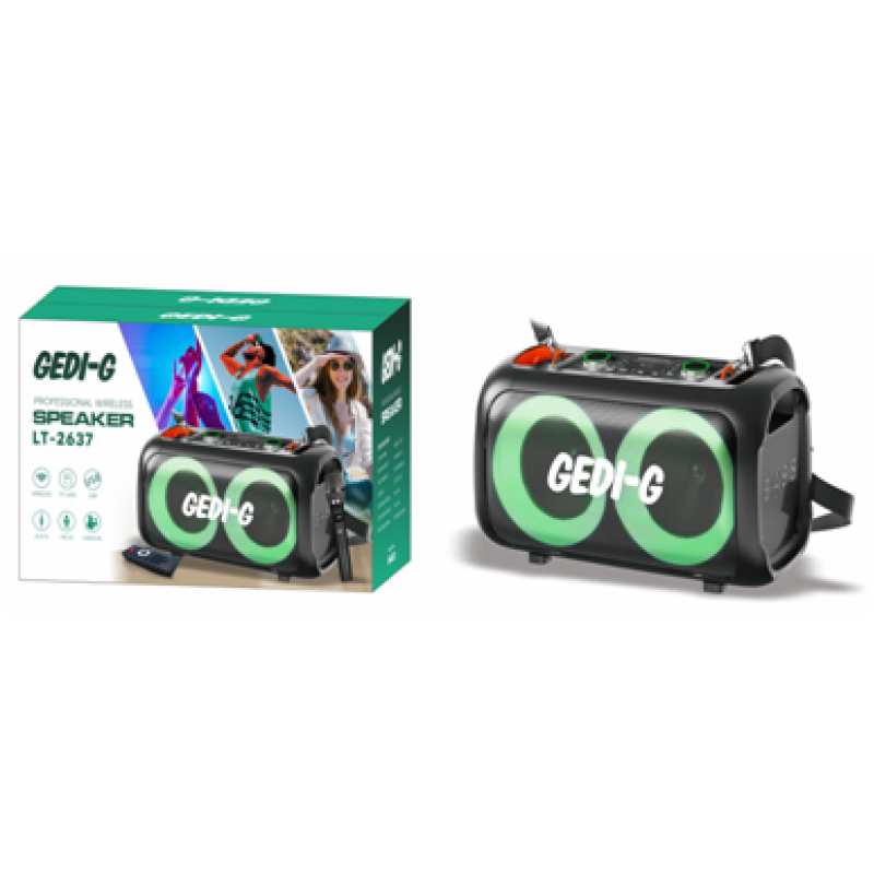 Акумуляторна акустика Gedi LT-2637