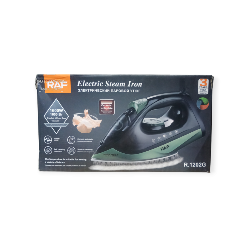 Праска парова 1600W RAF 1202
