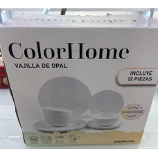 Набір посуду 12 предметів Color Home мкс504