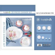 Посуд 20 предметів Leebull К230304
