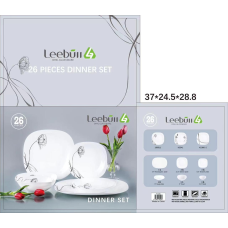 Посуд 26 предметів Leebull 180511 мкс500